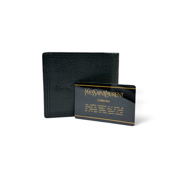 Yves Saint Laurent Vintage Bifold Leather Wallet - Picture 5 of 8